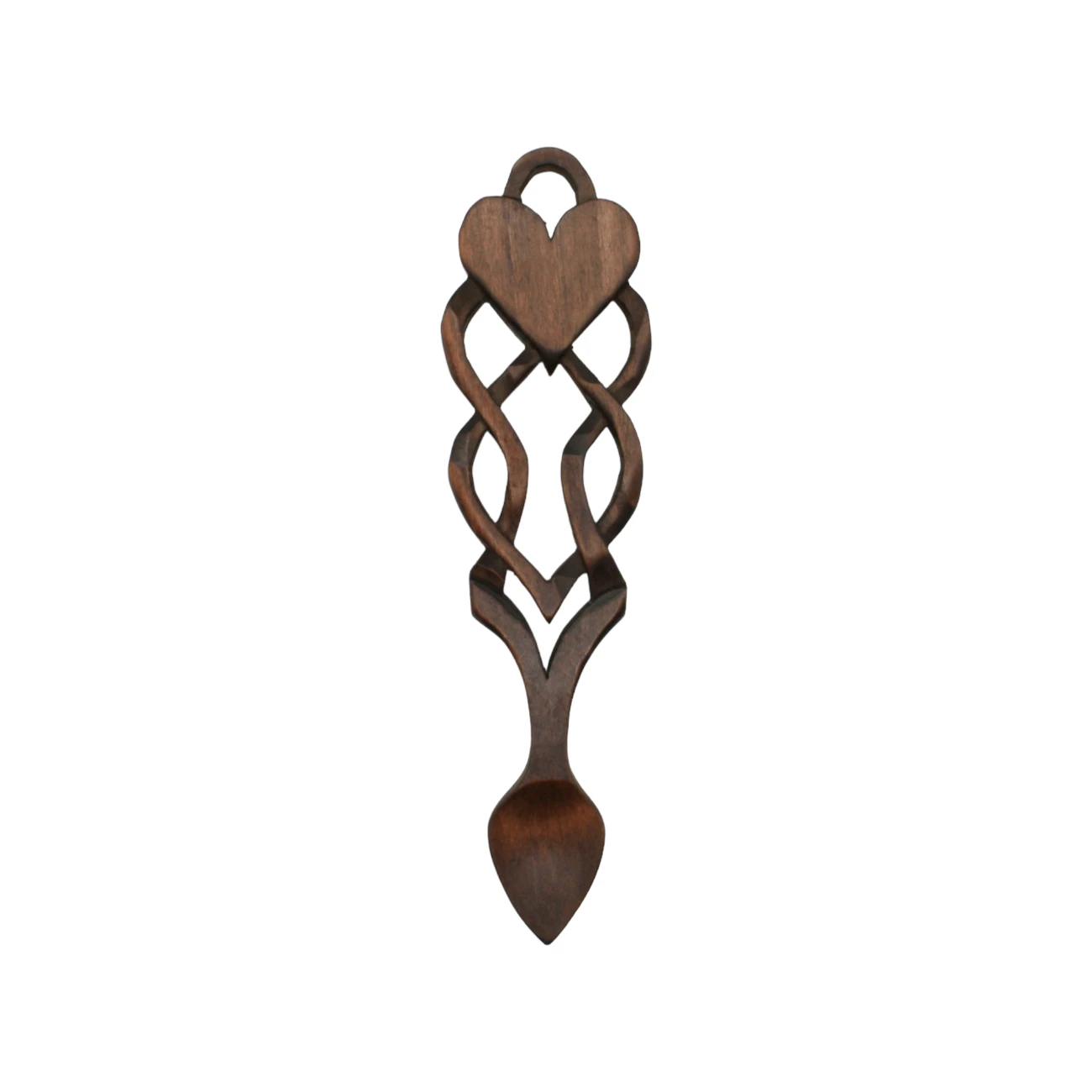 An image of a lovespoon titled Heart & Celtic Knot (3)