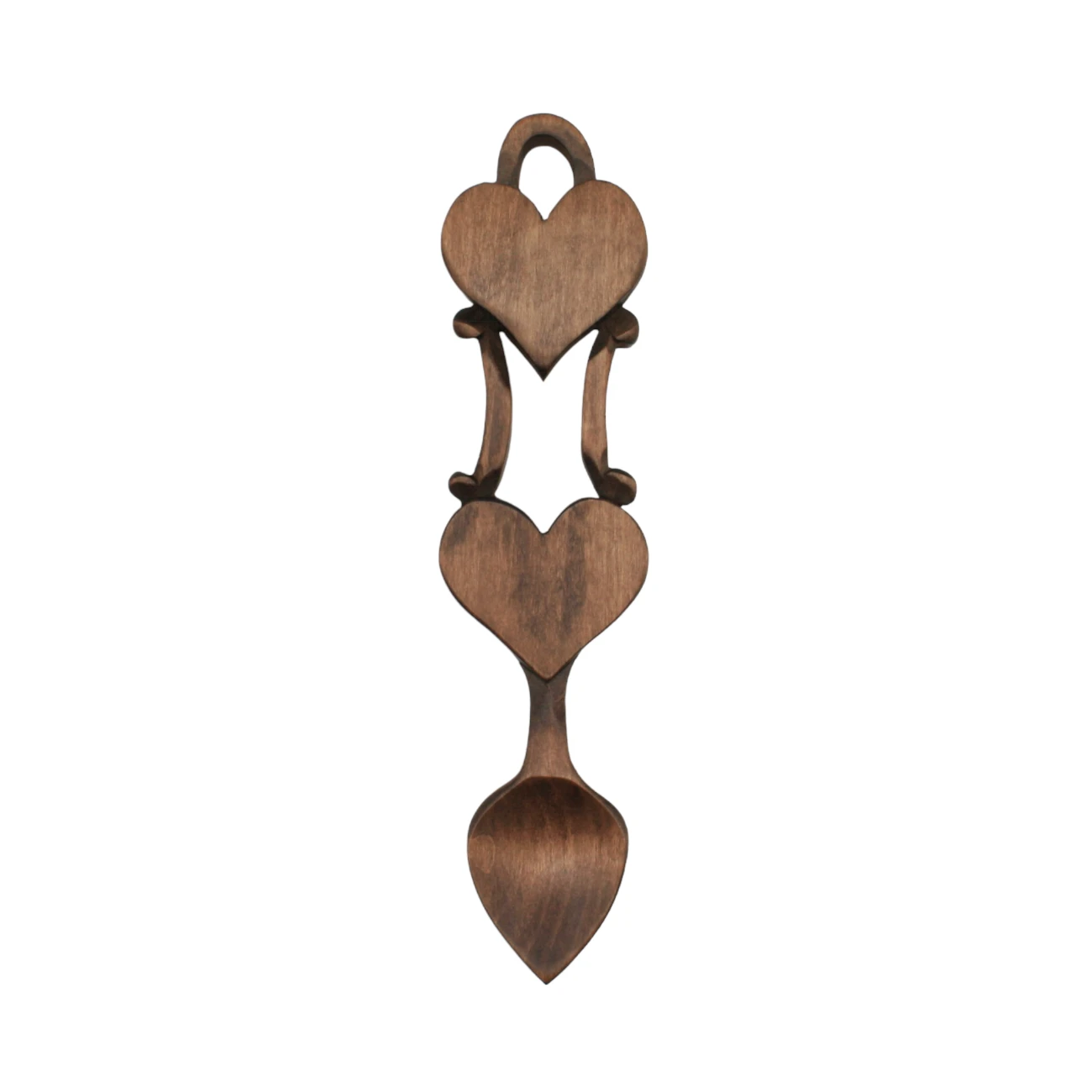 An image of a lovespoon titled Two hearts (3)
