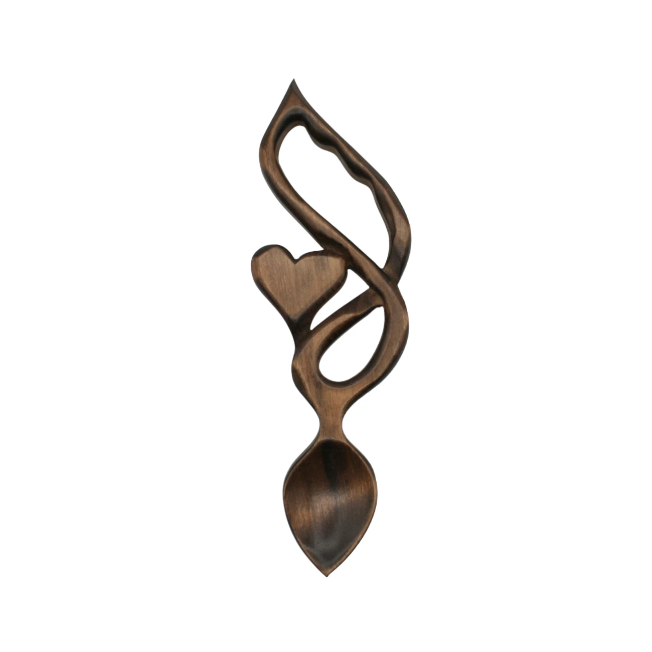 An image of a lovespoon titled Heart & Twist (2)
