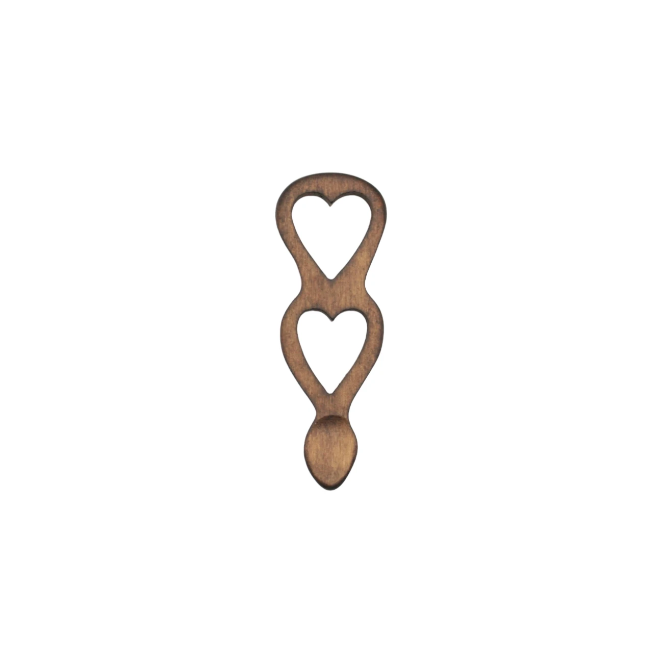 An image of a lovespoon titled Small Hearts (3)